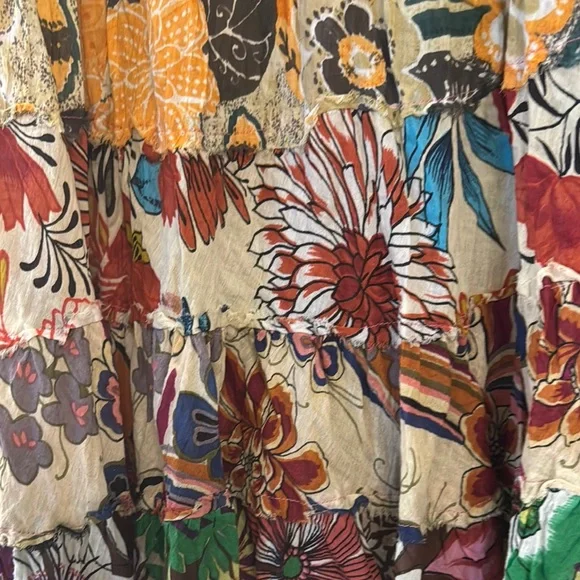 Floral Patchwork Skirt - Picture 3 of 3